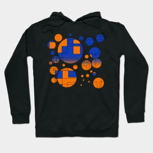 Complimentary Squares No 1 Hoodie